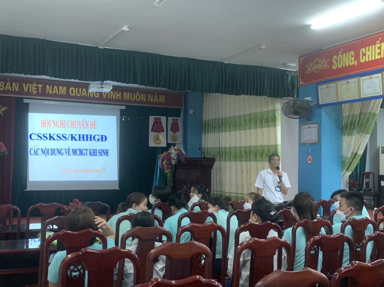 Tăng cường truyền thông kiểm soát mất cân bằng giới tính khi sinh  giai đoạn 2021-2025 tại huyện Tiên Du