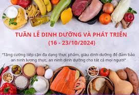 Hưởng ứng Tuần lễ “Dinh dưỡng và Phát triển”: Từ ngày 16/10  -  23/10