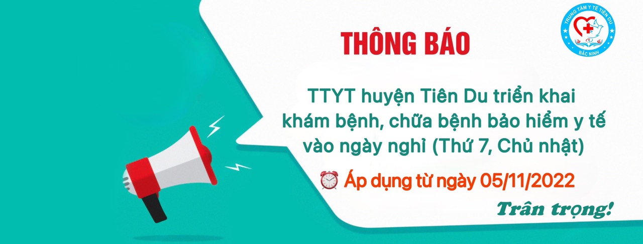 TTYT huyện Tiên Du: Triển khai khám bệnh, chữa bệnh bảo hiểm y tế vào ngày nghỉ