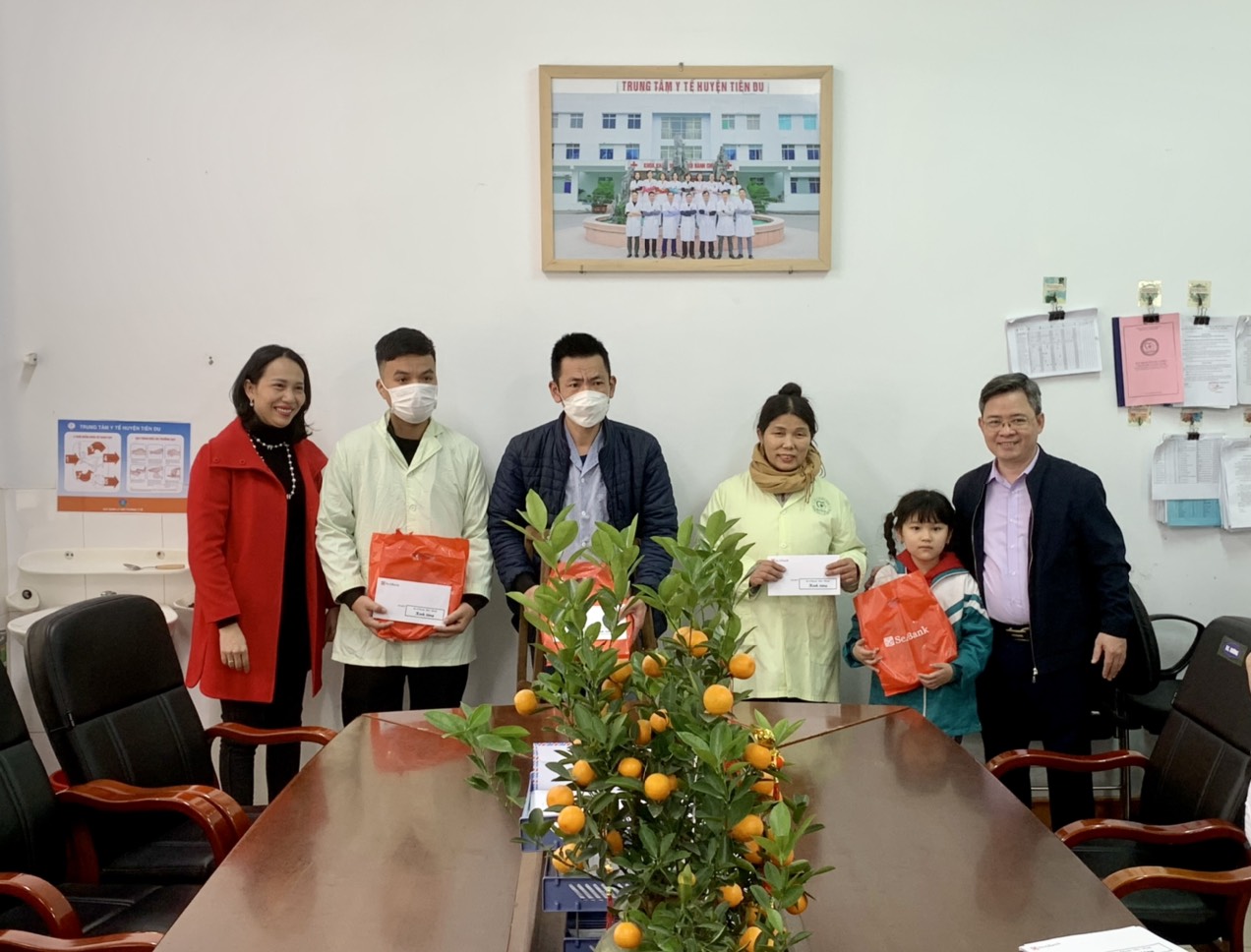 Tổng hợp công tác thiện nguyện tại Trung tâm Y tế huyện Tiên Du trong tháng 01/2023