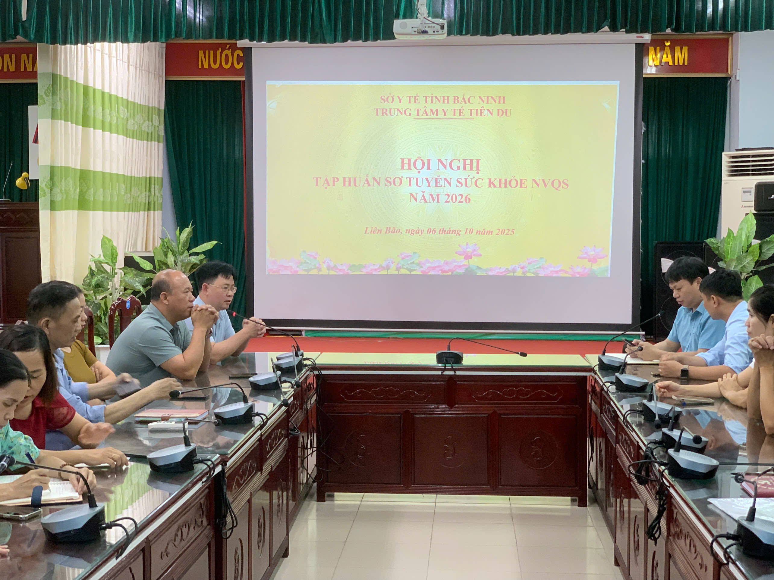 TẬP HUẤN CÔNG TÁC SƠ TUYỂN SỨC KHỎE NGHĨA VỤ QUÂN SỰ NĂM 2026